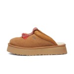 UGG Damen Tazzle Hausschuhe Kastanienbraun 1152677 - Lammfell-Plattformpantoffeln