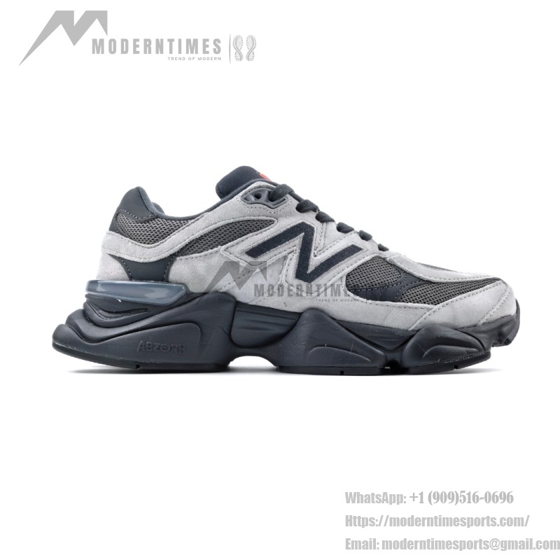 New Balance 9060 U9060JBO Grey Black Red 유니섹스 청키 스니커즈