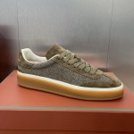 Loro Piana Tennis Walk Sneaker FAP8014-A0JY Beige Unisex Sneakers Loro Piana Tennis Walk Sneaker FAP8014-A0JY Beige Unisex Luxury Sneakers with Cash Silk Fabric