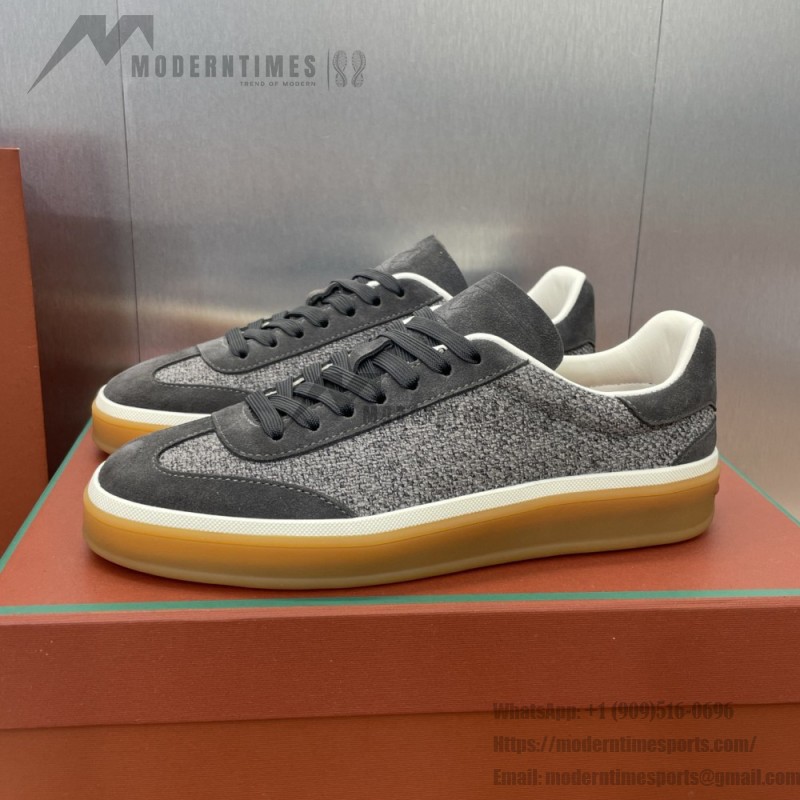 Loro Piana Tennis Walk Sneaker FAP8014-A0JY Beige Unisex Sneakers Loro Piana Tennis Walk Sneaker FAP8014-A0JY Beige Unisex Luxury Sneakers with Cash Silk Fabric