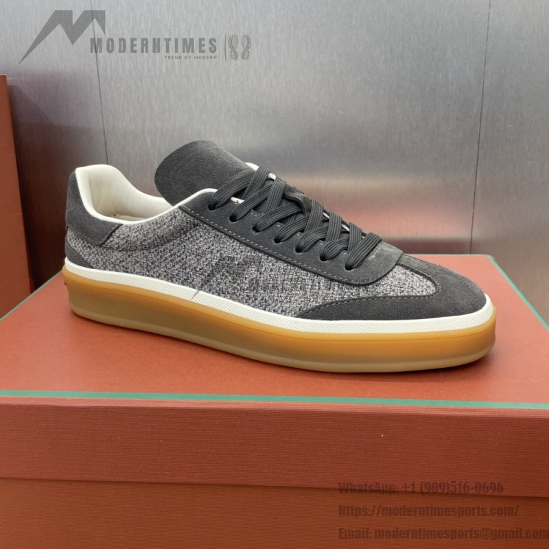 Loro Piana Tennis Walk Sneaker FAP8014-A0JY Beige Unisex Sneakers Loro Piana Tennis Walk Sneaker FAP8014-A0JY Beige Unisex Luxury Sneakers with Cash Silk Fabric
