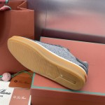 Loro Piana Tennis Walk Sneaker FAP8014-A0JY Beige Unisex Sneakers Loro Piana Tennis Walk Sneaker FAP8014-A0JY Beige Unisex Luxury Sneakers with Cash Silk Fabric