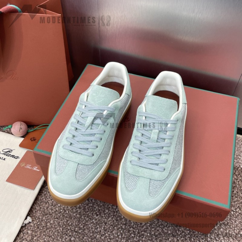 Loro Piana Tennis Walk Sneaker FAP8014-A0JY Beige Unisex Sneakers Loro Piana Tennis Walk Sneaker FAP8014-A0JY Beige Unisex Luxury Sneakers with Cash Silk Fabric