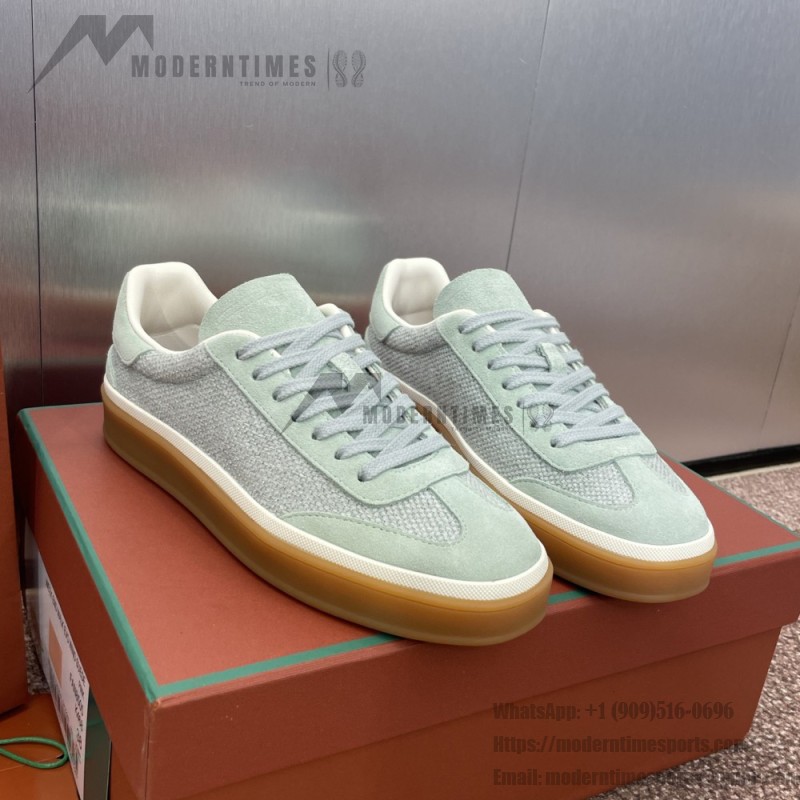 Loro Piana Tennis Walk Sneaker FAP8014-A0JY Beige Unisex Sneakers Loro Piana Tennis Walk Sneaker FAP8014-A0JY Beige Unisex Luxury Sneakers with Cash Silk Fabric