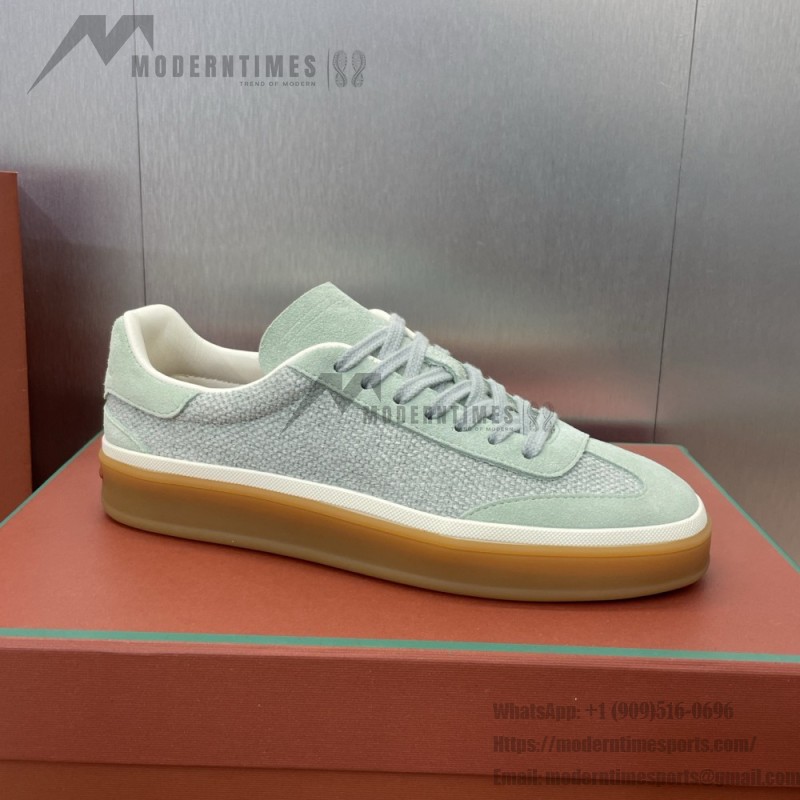 Loro Piana Tennis Walk Sneaker FAP8014-A0JY Beige Unisex Sneakers Loro Piana Tennis Walk Sneaker FAP8014-A0JY Beige Unisex Luxury Sneakers with Cash Silk Fabric