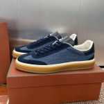 Loro Piana Tennis Walk Sneaker FAO3340-W13K Surge Blue Women's Loafer Shoes Loro Piana Tennis Walk Sneaker FAO3340-W13K in Surge Blue for Women