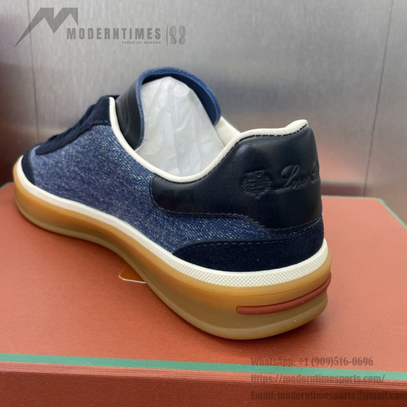 Loro Piana Tennis Walk Sneaker FAO3340-W13K Surge Blue Women's Loafer Shoes Loro Piana Tennis Walk Sneaker FAO3340-W13K in Surge Blue for Women