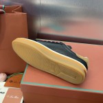 Loro Piana Tennis Walk Sneaker FAO3340-W13K Surge Blue Women's Loafer Shoes Loro Piana Tennis Walk Sneaker FAO3340-W13K in Surge Blue for Women