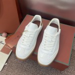 Loro Piana Tennis Walk Sneaker FAO1548-1000 White Leather Women’s Sneakers Loro Piana Tennis Walk Sneaker FAO1548-1000 White Leather Women’s Luxury Sneakers