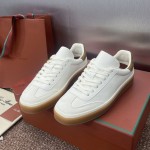 Loro Piana Tennis Walk Sneaker FAO1548-1000 White Leather Women’s Sneakers Loro Piana Tennis Walk Sneaker FAO1548-1000 White Leather Women’s Luxury Sneakers