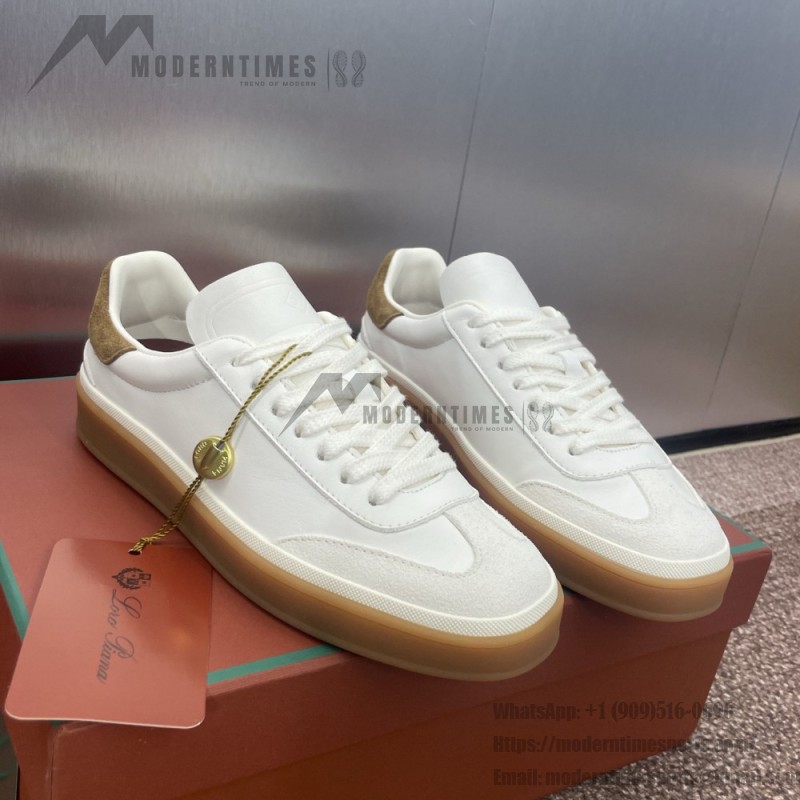 Loro Piana Tennis Walk Sneaker FAO1548-1000 White Leather Women’s Sneakers Loro Piana Tennis Walk Sneaker FAO1548-1000 White Leather Women’s Luxury Sneakers