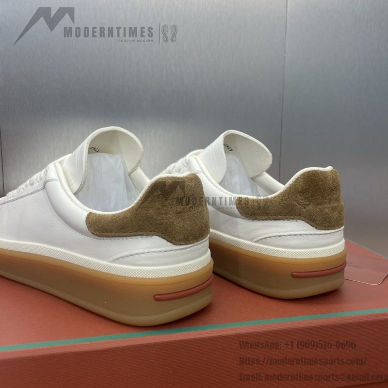 Loro Piana Tennis Walk Sneaker FAO1548-1000 White Leather Women’s Sneakers Loro Piana Tennis Walk Sneaker FAO1548-1000 White Leather Women’s Luxury Sneakers