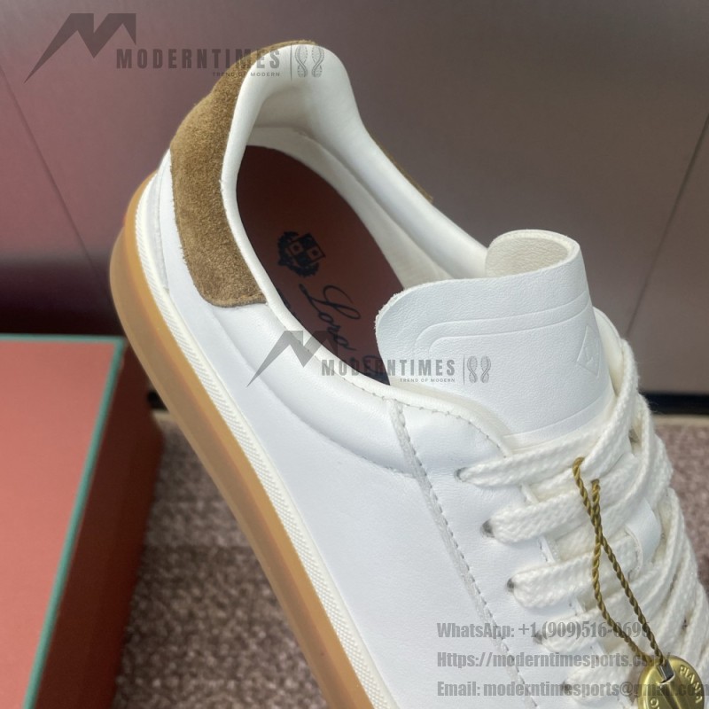 Loro Piana Tennis Walk Sneaker FAO1548-1000 White Leather Women’s Sneakers Loro Piana Tennis Walk Sneaker FAO1548-1000 White Leather Women’s Luxury Sneakers