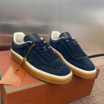 Loro Piana Tennis Walk Sneaker FAO3340-W13K Surge Blue Women's Loafer Shoes Loro Piana Tennis Walk Sneaker FAO3340-W13K in Surge Blue for Women