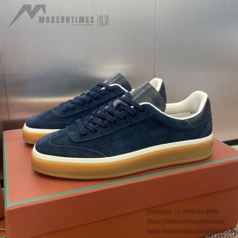 Loro Piana Tennis Walk Sneaker FAO3340-W13K Surge Blue Women's Loafer Shoes Loro Piana Tennis Walk Sneaker FAO3340-W13K in Surge Blue for Women
