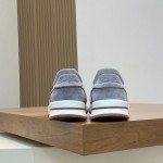 Loro Piana Week-End Walk Sneaker FAM1720 Men Dark Gray Suede Sneakers Loro Piana Week-End Walk Sneaker FAM1720 Men Dark Gray Suede Casual Shoes White Sole