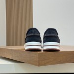 Loro Piana Week-End Walk Sneaker FAM1720 Men Dark Gray Suede Sneakers Loro Piana Week-End Walk Sneaker FAM1720 Men Dark Gray Suede Casual Shoes White Sole