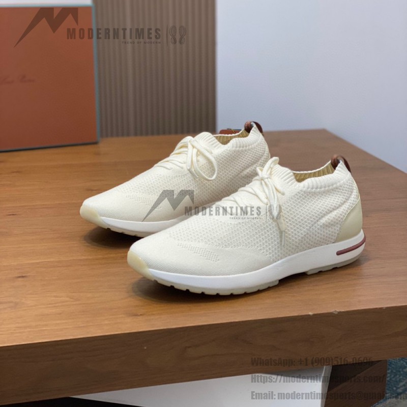 Loro Piana Loro 360 LP Flexy Walk Sneaker FAN9467-106O in Pure Dunes Melange for Men