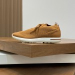 Loro Piana Loro 360 LP Flexy Walk Sneaker FAN9467-106O in Pure Dunes Melange for Men