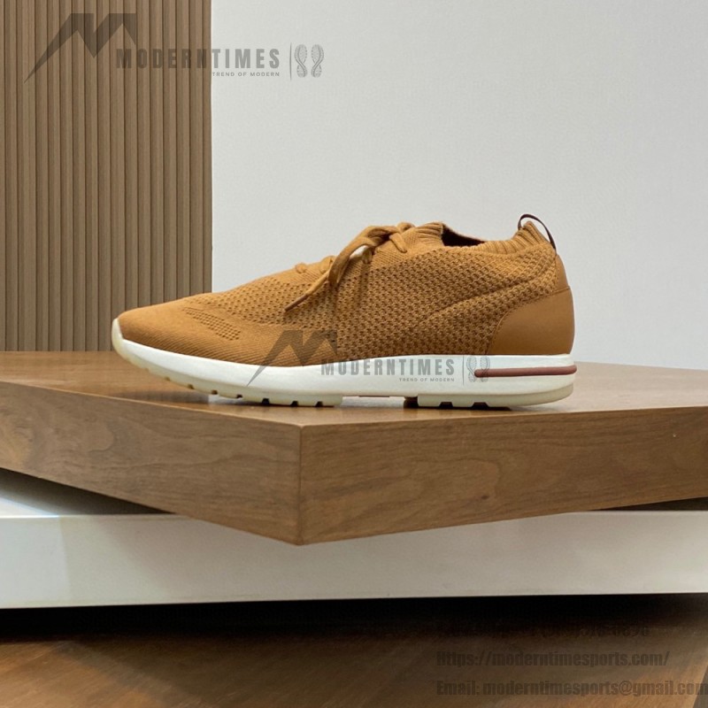 Loro Piana Loro 360 LP Flexy Walk Sneaker FAN9467-106O in Pure Dunes Melange for Men