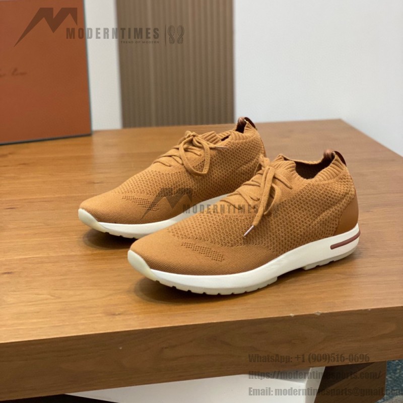 Loro Piana Loro 360 LP Flexy Walk Sneaker FAN9467-106O in Pure Dunes Melange for Men