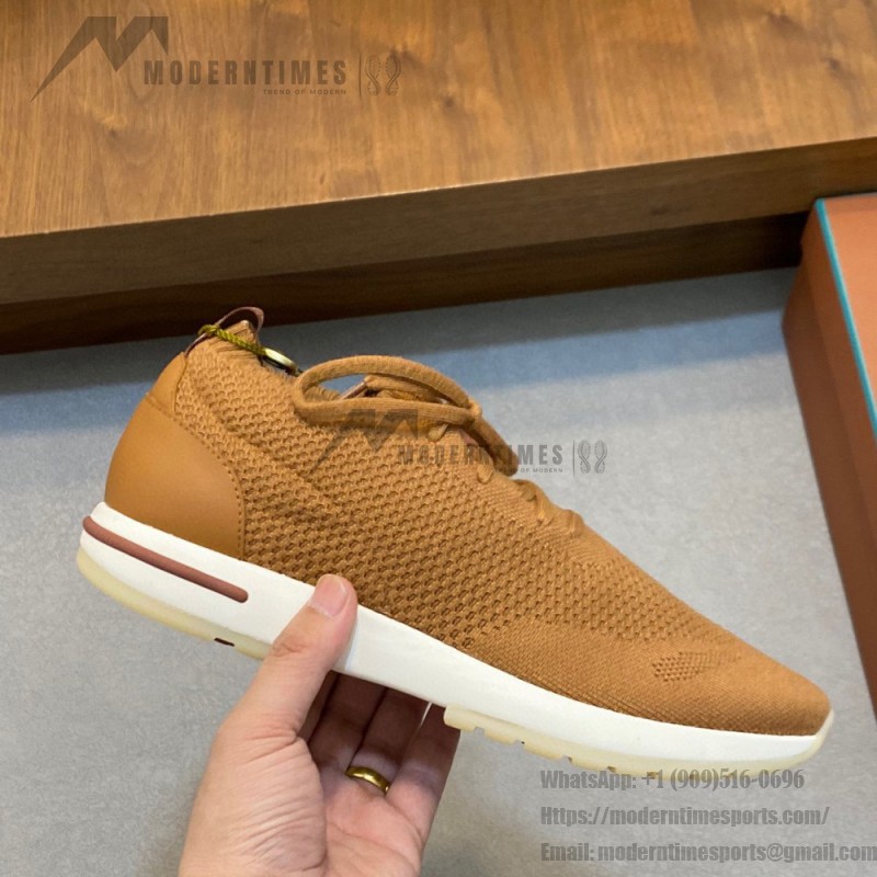 Loro Piana Loro 360 LP Flexy Walk Sneaker FAN9467-106O in Pure Dunes Melange for Men