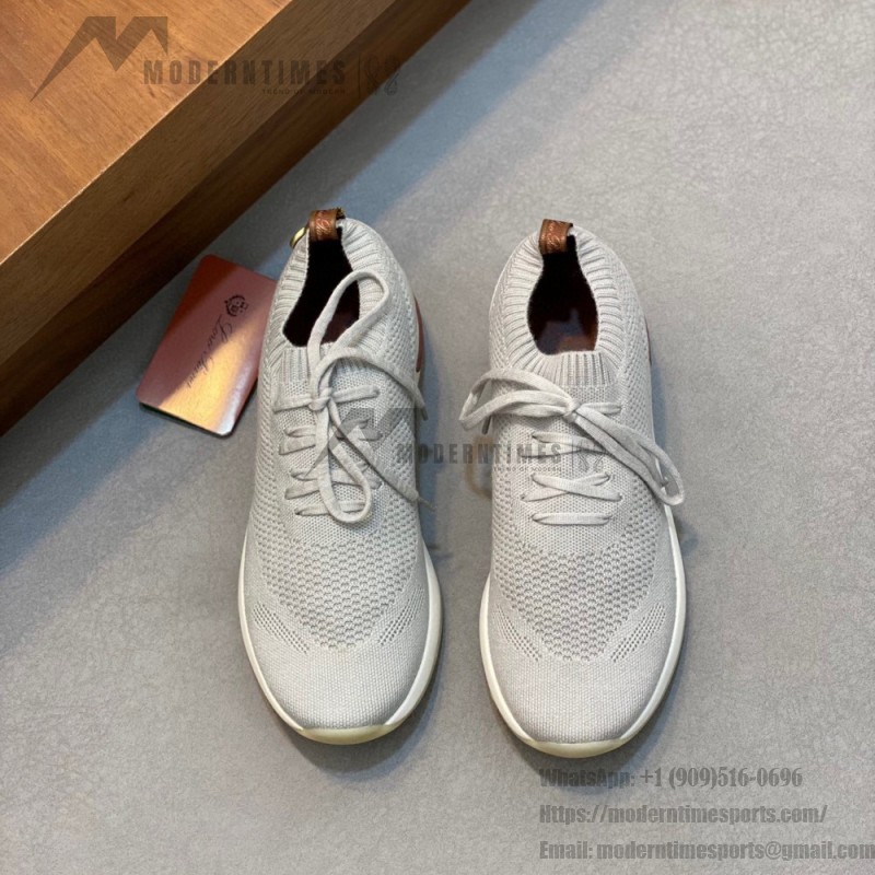 Loro Piana Loro 360 LP Flexy Walk Sneaker FAN9467-106O in Pure Dunes Melange for Men