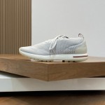 Loro Piana Loro 360 LP Flexy Walk Sneaker FAN9467-106O in Pure Dunes Melange for Men