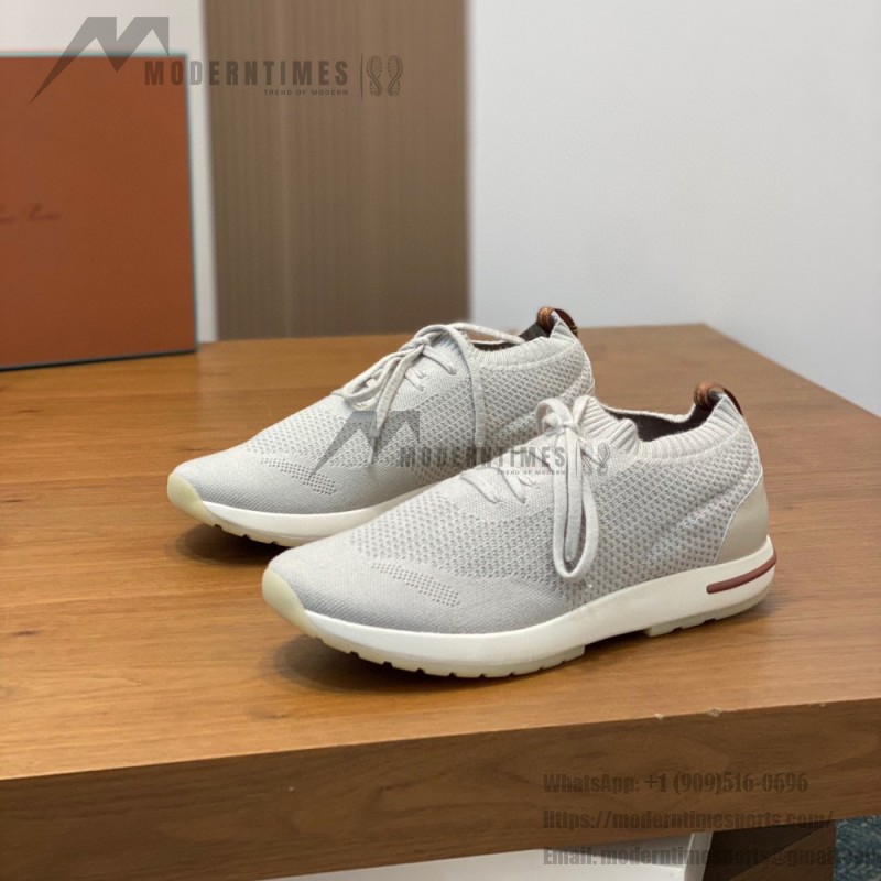 Loro Piana Loro 360 LP Flexy Walk Sneaker FAN9467-106O in Pure Dunes Melange for Men