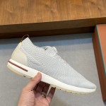 Loro Piana Loro 360 LP Flexy Walk Sneaker FAN9467-106O in Pure Dunes Melange for Men