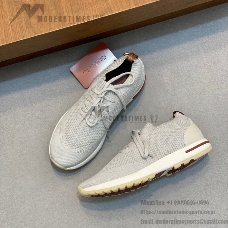 Loro Piana Loro 360 LP Flexy Walk Sneaker FAN9467-106O in Pure Dunes Melange for Men