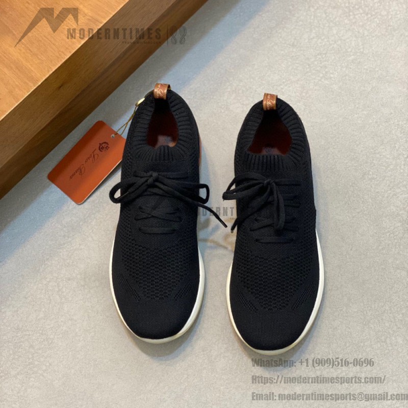 Loro Piana The Gift of Kings® 360 LP Flexy Walk Sneaker FAL0944-8000 in Black for Men