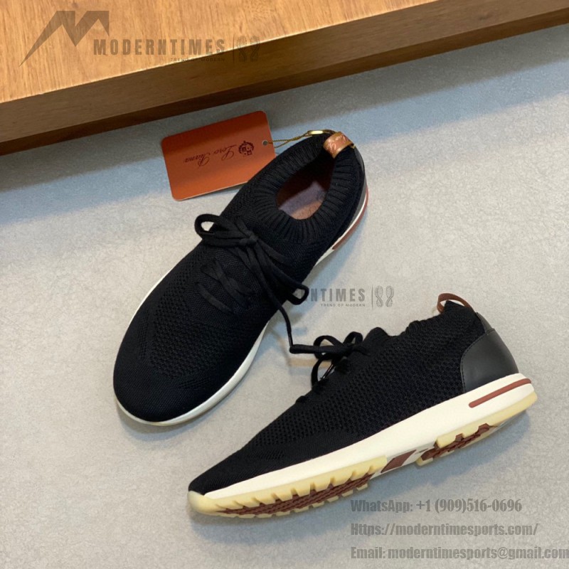 Loro Piana The Gift of Kings® 360 LP Flexy Walk Sneaker FAL0944-8000 in Black for Men