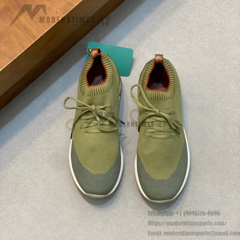 Loro Piana Loro 360 LP Flexy Walk Sneaker FAN9467-106O in Pure Dunes Melange for Men