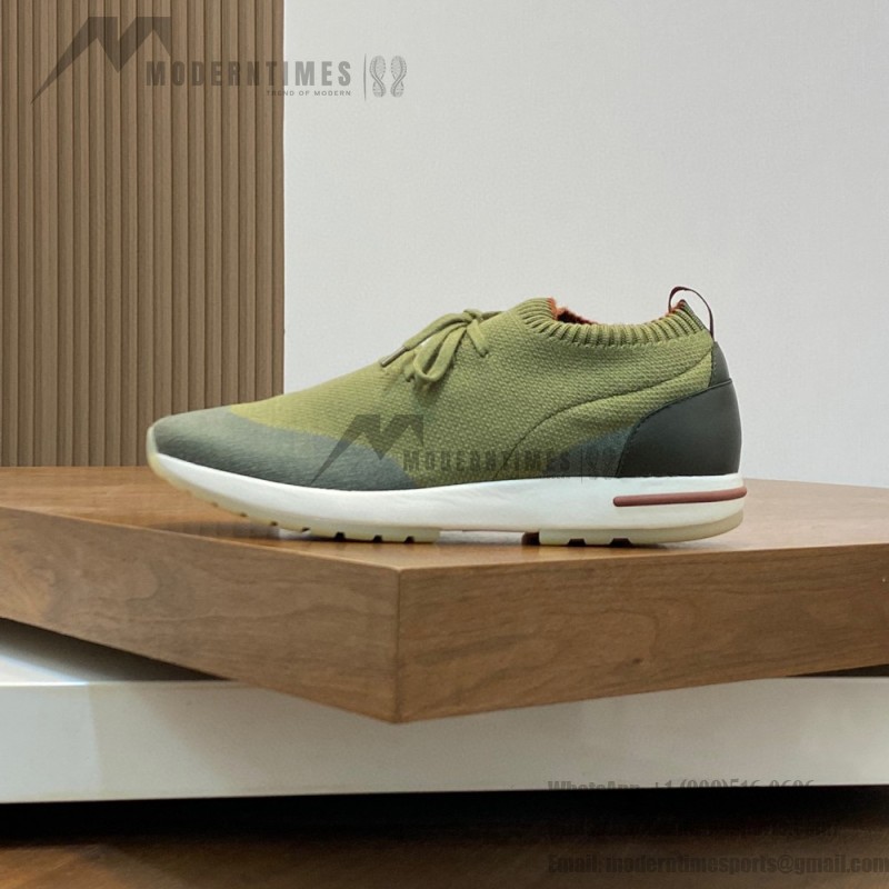 Loro Piana Loro 360 LP Flexy Walk Sneaker FAN9467-106O in Pure Dunes Melange for Men