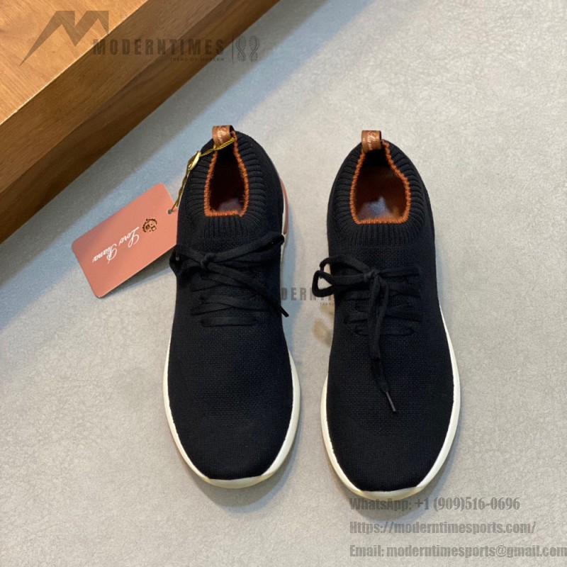 Loro Piana The Gift of Kings® 360 LP Flexy Walk Sneaker FAL0944-8000 in Black for Men