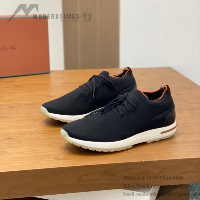 Loro Piana The Gift of Kings® 360 LP Flexy Walk Sneaker FAL0944-8000 in Black for Men