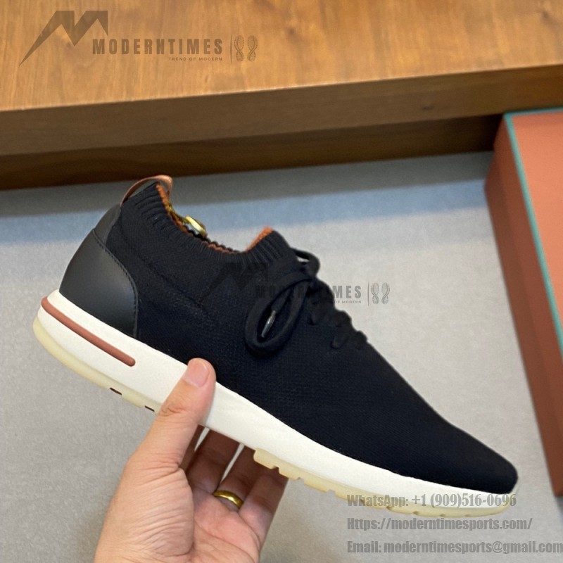 Loro Piana The Gift of Kings® 360 LP Flexy Walk Sneaker FAL0944-8000 in Black for Men