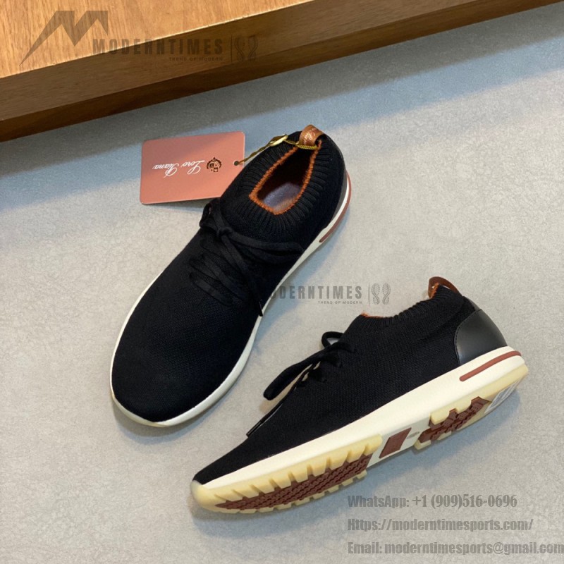 Loro Piana The Gift of Kings® 360 LP Flexy Walk Sneaker FAL0944-8000 in Black for Men