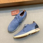 Loro Piana The Gift of Kings® 360 LP Flexy Walk Sneaker FAL0944-W000 Men – Navy-Blue Luxury Casual Shoes Loro Piana The Gift of Kings® 360 LP Flexy Walk Sneaker FAL0944-W000 Men – Navy-Blue Luxury Casual Shoes