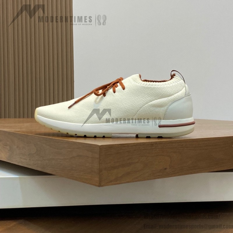 Loro Piana Loro 360 LP Flexy Walk Sneaker FAN9467-106O in Pure Dunes Melange for Men