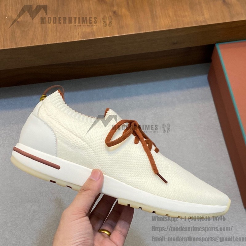 Loro Piana Loro 360 LP Flexy Walk Sneaker FAN9467-106O in Pure Dunes Melange for Men