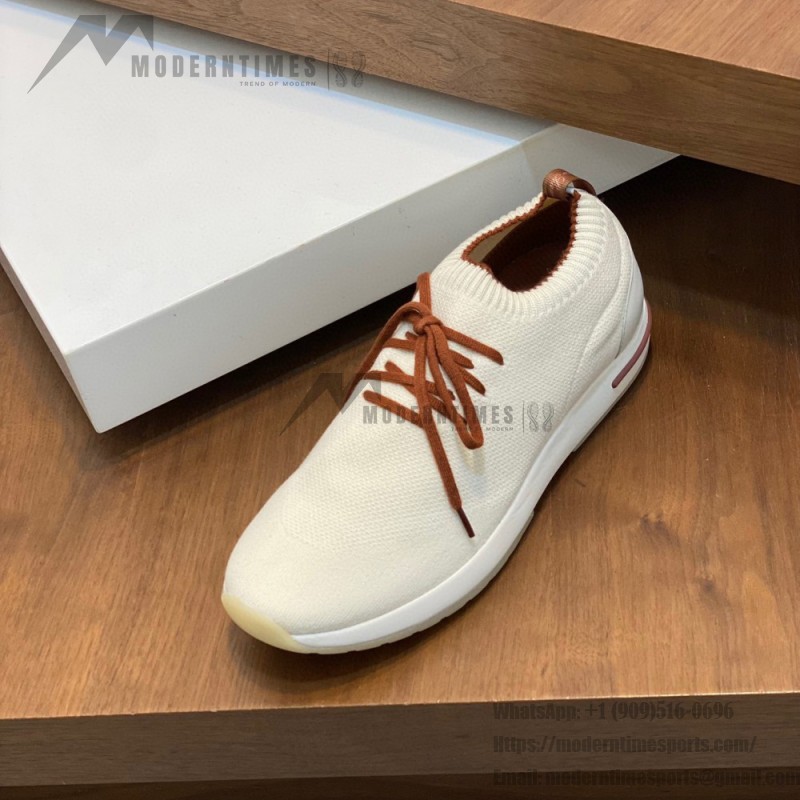 Loro Piana Loro 360 LP Flexy Walk Sneaker FAN9467-106O in Pure Dunes Melange for Men