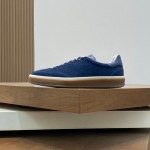 Loro Piana Men's Tennis Walk Sneaker FAO1547-W1CQ – Black Figs Suede Loro Piana Tennis Walk Sneaker FAO1547-W1CQ in Black Figs Suede for Men