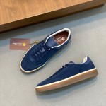 Loro Piana Men's Tennis Walk Sneaker FAO1547-W1CQ – Black Figs Suede Loro Piana Tennis Walk Sneaker FAO1547-W1CQ in Black Figs Suede for Men