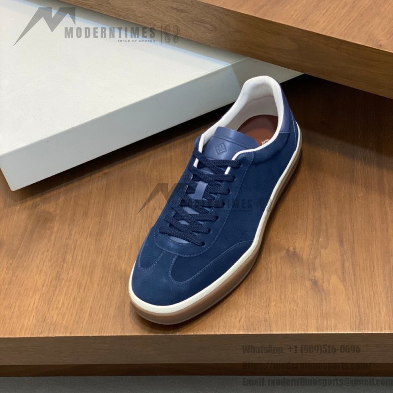Loro Piana Men's Tennis Walk Sneaker FAO1547-W1CQ – Black Figs Suede Loro Piana Tennis Walk Sneaker FAO1547-W1CQ in Black Figs Suede for Men