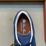 Loro Piana Men's Tennis Walk Sneaker FAO1547-W1CQ – Black Figs Suede Loro Piana Tennis Walk Sneaker FAO1547-W1CQ in Black Figs Suede for Men