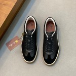 Loro Piana Men's Tennis Walk Sneaker FAO1547-W1CQ – Black Figs Suede Loro Piana Tennis Walk Sneaker FAO1547-W1CQ in Black Figs Suede for Men