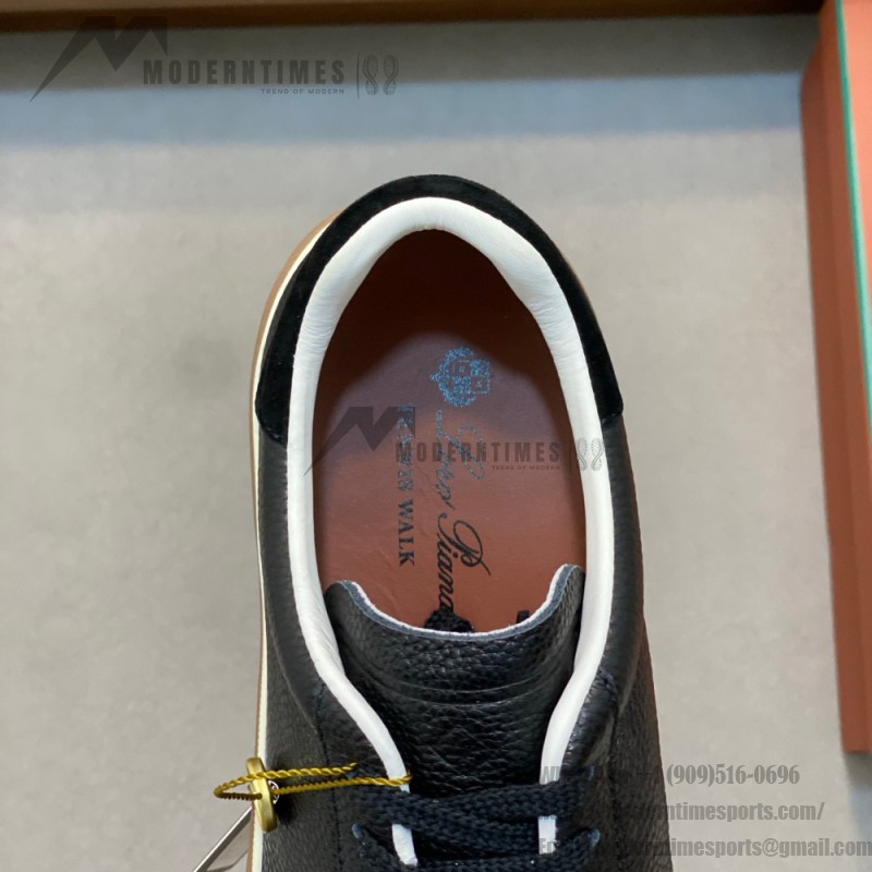 Loro Piana Men's Tennis Walk Sneaker FAO1547-W1CQ – Black Figs Suede Loro Piana Tennis Walk Sneaker FAO1547-W1CQ in Black Figs Suede for Men