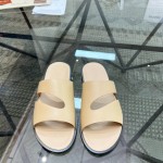 Loro Piana Pilat Plain Walk Sandal FAP1185-H0JF Dark Moka Footwear Loro Piana Pilat Plain Walk Sandal FAP1185-H0JF Dark Moka Men's Comfort Sandals Front View